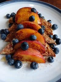 WIC Inspired Recipes - French Toast & Grilled Peaches