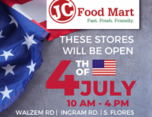 Visit These JC Food Mart Locations July 4th