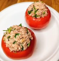 tuna stuffed tomatoes