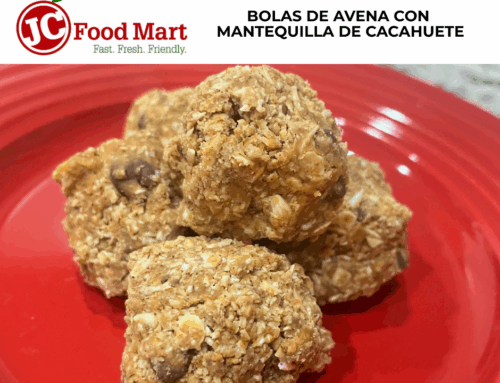 Bolas de avena con mantequilla de cacahuete